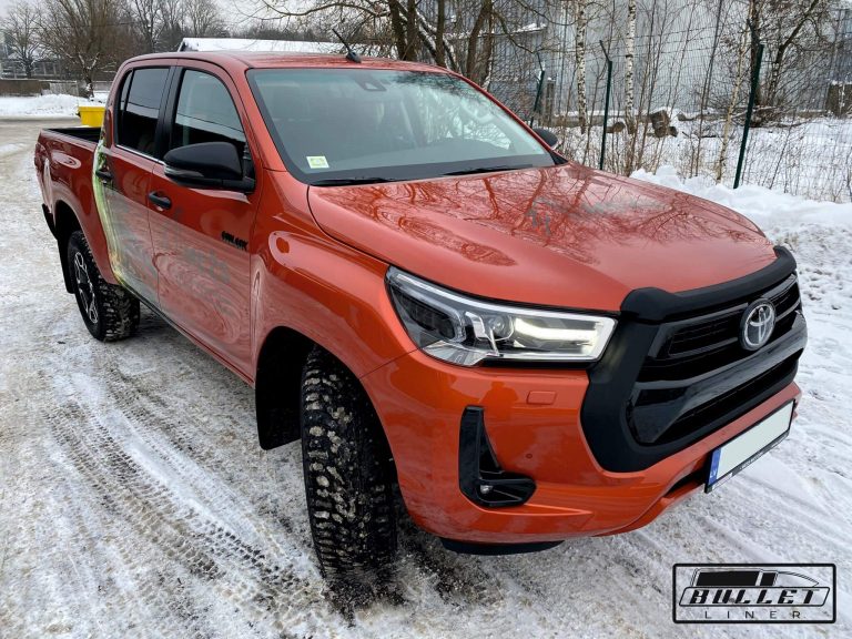 Toyota Hilux Black Edition 2021 krāsošana