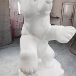 Baltais lācis putuplasta poliuretāna krāsa
